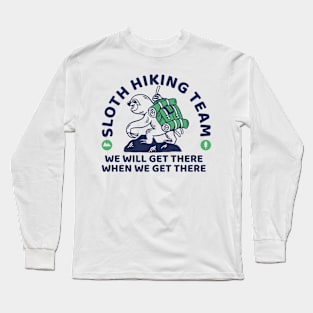 Sloth Hiking Team Long Sleeve T-Shirt